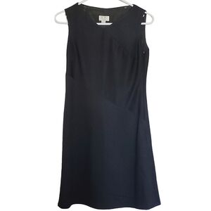 7211 * BCBGMaxAzria Midi Dress Black Size Unknown Vintage Made in USA
